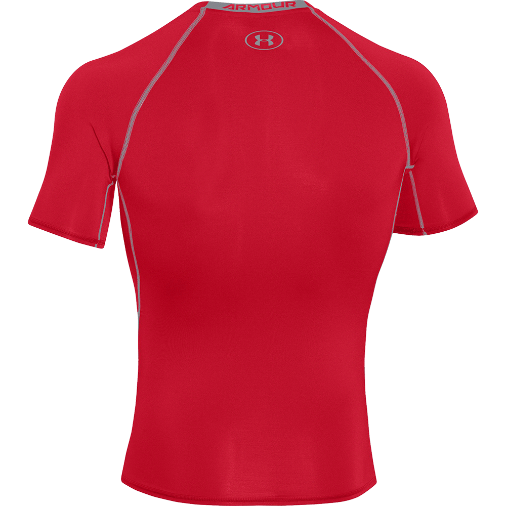 Spelling Suradam verwijzen Under Armour HeatGear® Short Sleeve Compression Shirt Red at Bench-Crew