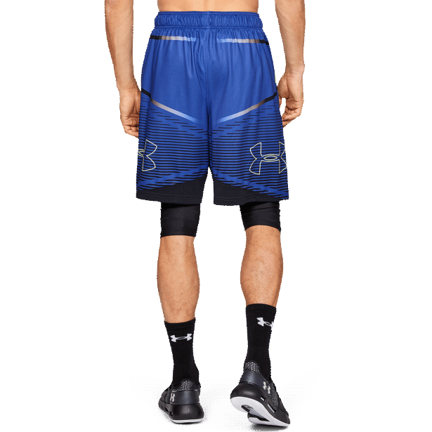 Baseline Practice Shorts Blue at Bench-Crew